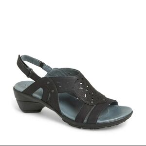 Merrell Open Toe Leather Slingback Sandals Select Fresh Air Cushion Women's 11